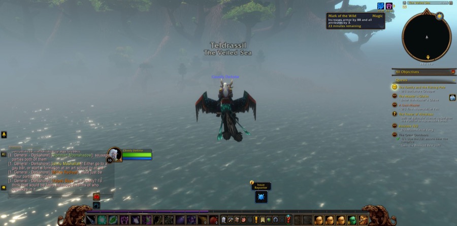Another marked moment from a night in Azeroth